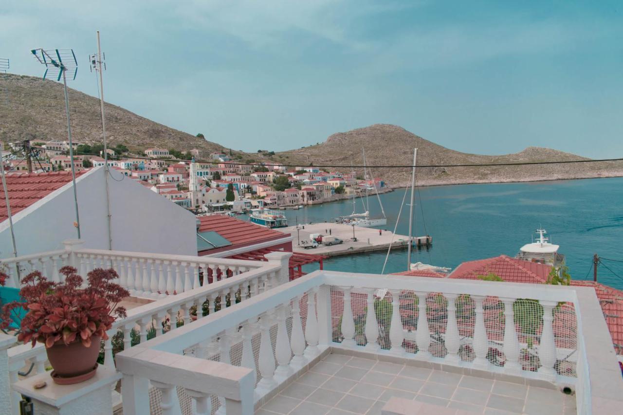 Villa Niovi Chalki Town Exterior foto